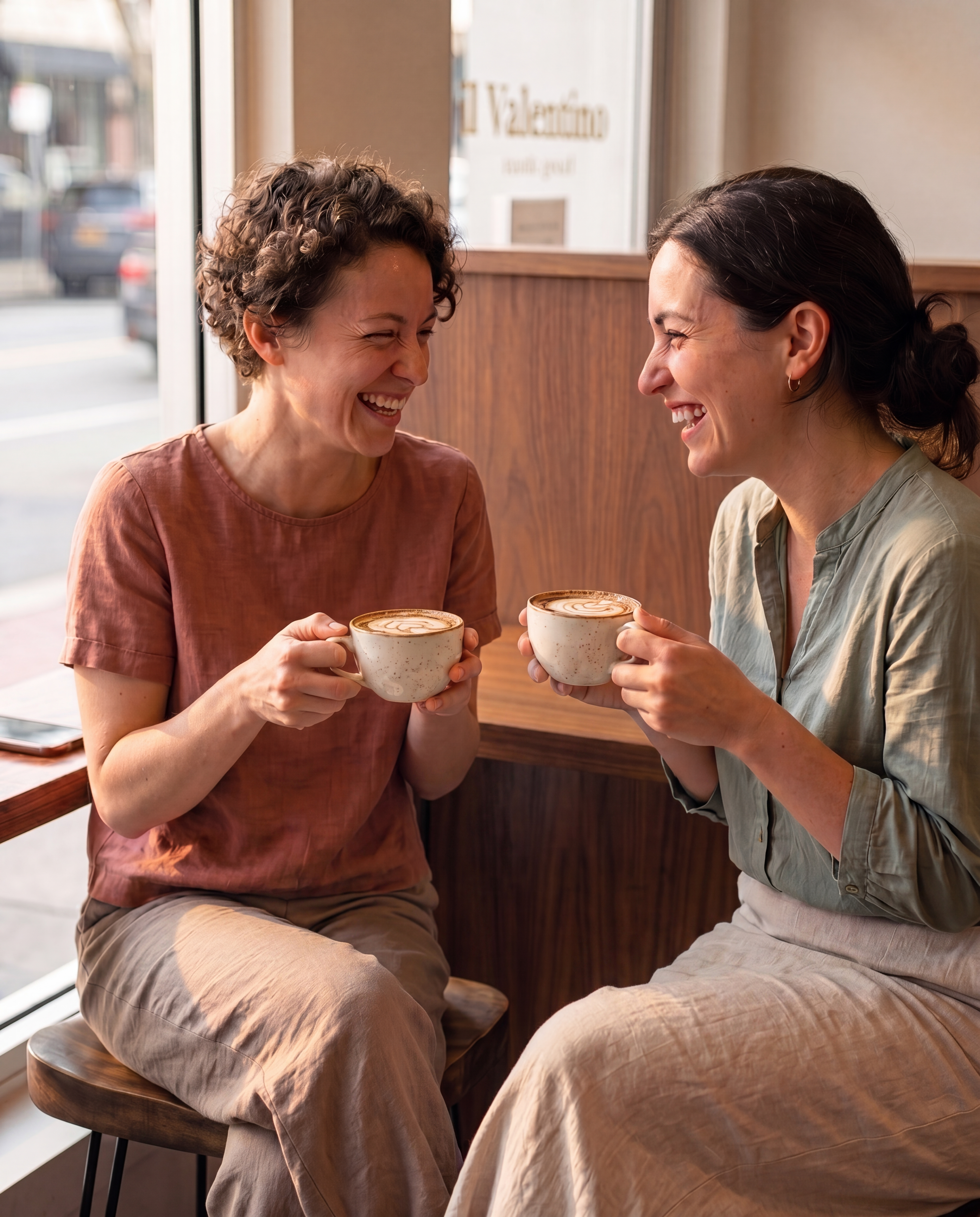Café Friends — coffee shop social content